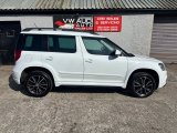 White 2014 Skoda Yeti 2.0 TDI Black Edition SUV 5dr Diesel Manual 4WD Euro 5 140 ps in VW Audi Auto Sales Ltd