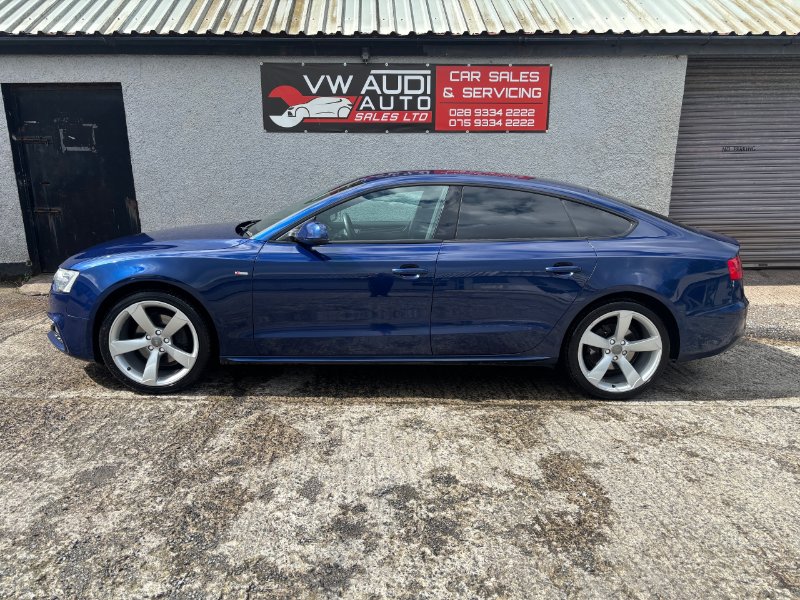 Audi A5 1.8 TFSI Black Edition Sportback 5dr Petrol Multitronic Euro 6 s/s 170 ps for sale in Ballyclare