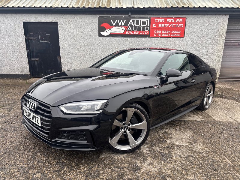 2020 Audi A5 2.0 TFSI 45 Black Edition Coupe 2dr Petrol S Tronic quattro Euro 6 s/s 245 ps