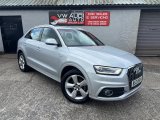 Silver Audi Q3 2.0 TDI S line SUV 5dr Diesel Manual quattro Euro 5 s/s 140 ps