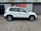 White 2016 Volkswagen Tiguan 2.0 TDI BlueMotion Tech Match Edition SUV 5dr Diesel Manual 2WD Euro 6 s/s 150 ps in Ballyclare