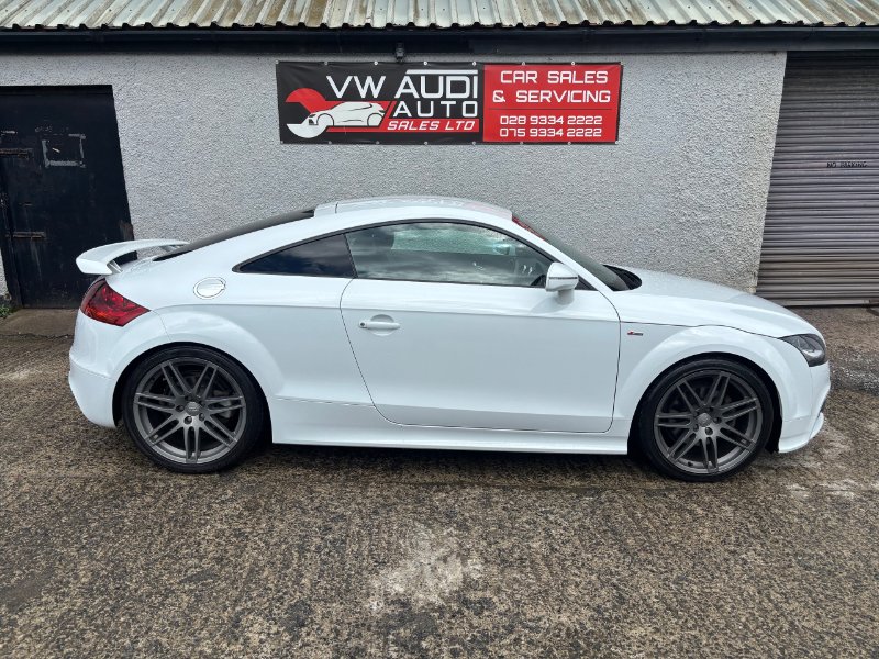 White 2013 Audi TT 2.0 TDI Black Edition Coupe 3dr Diesel Manual quattro Euro 5 170 ps in VW Audi Auto Sales Ltd