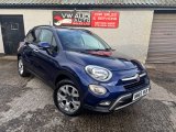 Blue Fiat 500X 1.6 MultiJetII Cross SUV 5dr Diesel Manual Euro 6 s/s 120 ps