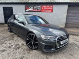 Grey Audi A6 Avant 2.0 TDI 40 S line Estate 5dr Diesel S Tronic Euro 6 s/s 204 ps