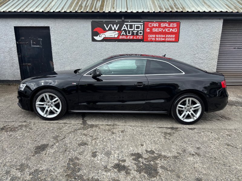 Audi A5 2.0 TDI S line Coupe 2dr Diesel Manual Euro 6 s/s 190 ps for sale in VW Audi Auto Sales Ltd