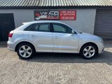 Silver 2014 Audi Q3 2.0 TDI S line SUV 5dr Diesel Manual quattro Euro 5 s/s 140 ps in Ballyclare