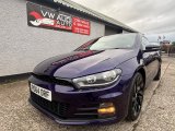 Purple 2014 Volkswagen Scirocco 2.0 TDI BlueMotion Tech GT Hatchback 3dr Diesel Manual Euro 6 s/s 150 ps in Ballyclare