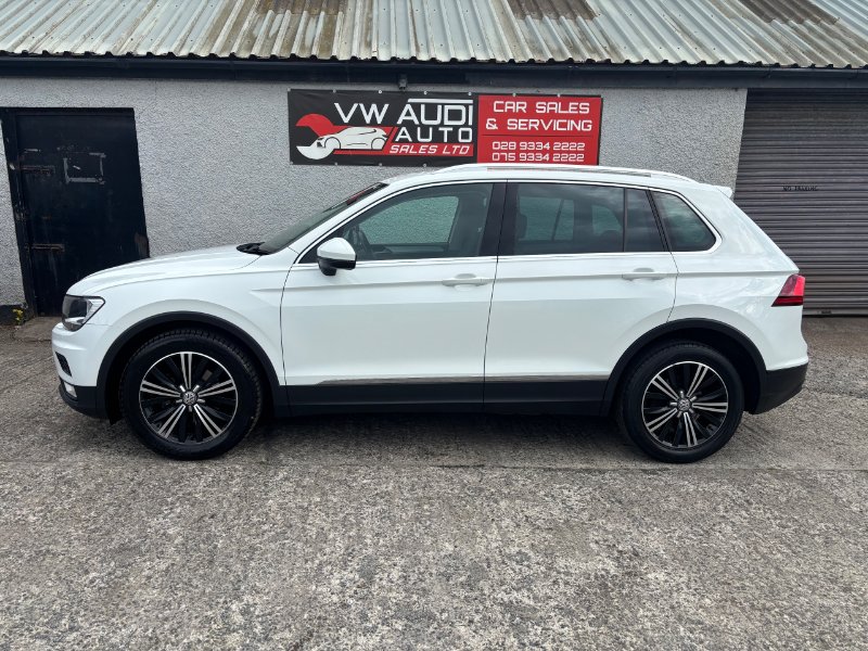 Volkswagen Tiguan 2.0 TDI BlueMotion Tech SE Navigation SUV 5dr Diesel Manual Euro 6 s/s 150 ps for sale in Ballyclare