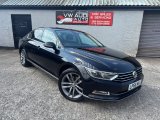 Black Volkswagen Passat 2.0 TDI BlueMotion Tech GT Saloon 4dr Diesel DSG Euro 6 s/s 190 ps