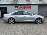 Silver 2015 Audi A8 3.0 TDI V6 Sport Executive Saloon 4dr Diesel Tiptronic quattro Euro 6 s/s 258 ps in VW Audi Auto Sales Ltd