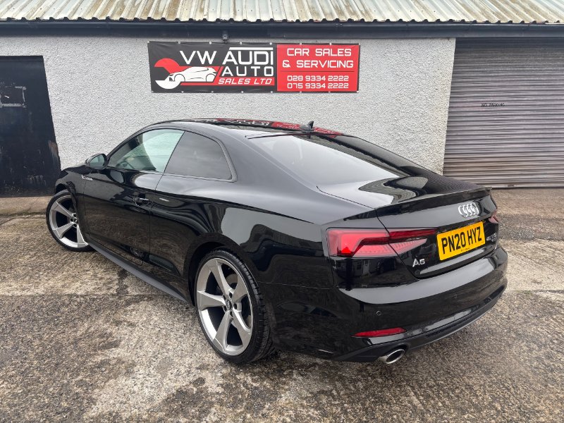 2020 Audi A5 Coupe 2.0 TFSI 45 Black Edition Coupe 2dr Petrol S Tronic quattro Euro 6 s/s 245 ps