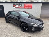 Black Volkswagen Scirocco 2.0 TDI BlueMotion Tech GT Hatchback 3dr Diesel Manual Euro 6 s/s 150 ps
