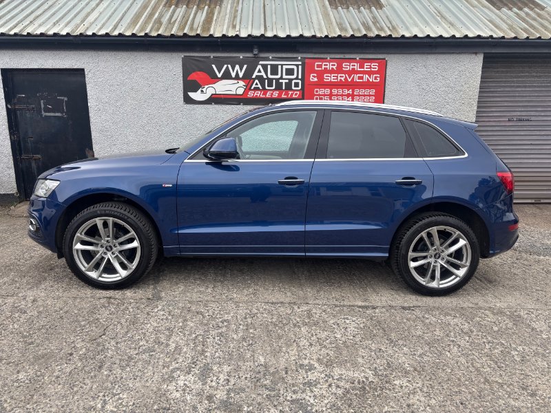 Audi Q5 2.0 TDI S line SUV 5dr Diesel Manual quattro Euro 6 s/s 150 ps for sale in Ballyclare