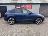 Blue 2016 Audi Q5 2.0 TDI S line Plus SUV 5dr Diesel S Tronic quattro Euro 6 s/s 190 ps in Ballyclare
