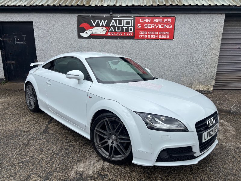 White Audi TT 2.0 TDI Black Edition Coupe 3dr Diesel Manual quattro Euro 5 170 ps
