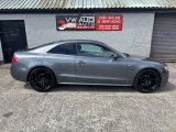 Grey 2015 Audi A5 3.0 TDI V6 S line Coupe 2dr Diesel S Tronic quattro Euro 5 s/s 245 ps in Ballyclare