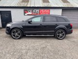 Black 2012 Audi Q7 TDI QUATTRO S LINE PLUS 5-Door in Ballyclare