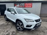 White SEAT Ateca 1.6 TDI Ecomotive SE Technology SUV 5dr Diesel Manual Euro 6 s/s 115 ps