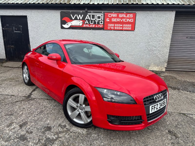 Red Audi TT 2.0 TDI Coupe 3dr Diesel Manual quattro Euro 4 170 ps