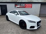 White Audi TT 1.8 TFSI S line Coupe 3dr Petrol Manual Euro 6 s/s 180 ps