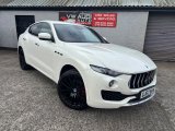White Maserati Levante 3.0D V6 SUV 5dr Diesel ZF 4WD Euro 6 s/s 275 ps