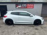 White 2017 Volkswagen Scirocco 2.0 TDI GT Hatchback 3dr Diesel Manual Euro 6 s/s 150 ps in Ballyclare