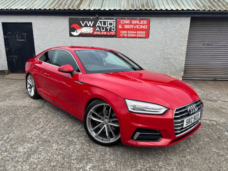 Red Audi A5 2.0 TDI ultra Sport Coupe 2dr Diesel Manual Euro 6 s/s 190 ps