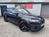 Black Audi Q7 3.0 TDI V6 S line SUV 5dr Diesel Tiptronic quattro Euro 6 s/s 272 ps